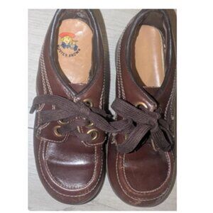 Vintage Buster Brown Leather Little Boys Shoes Size 11